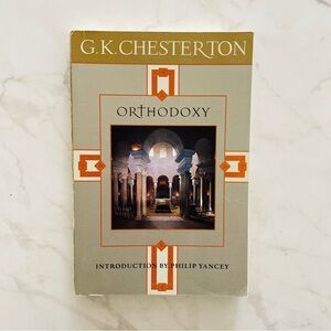 🎁 Orthodoxy by G.K. Chesterton Book